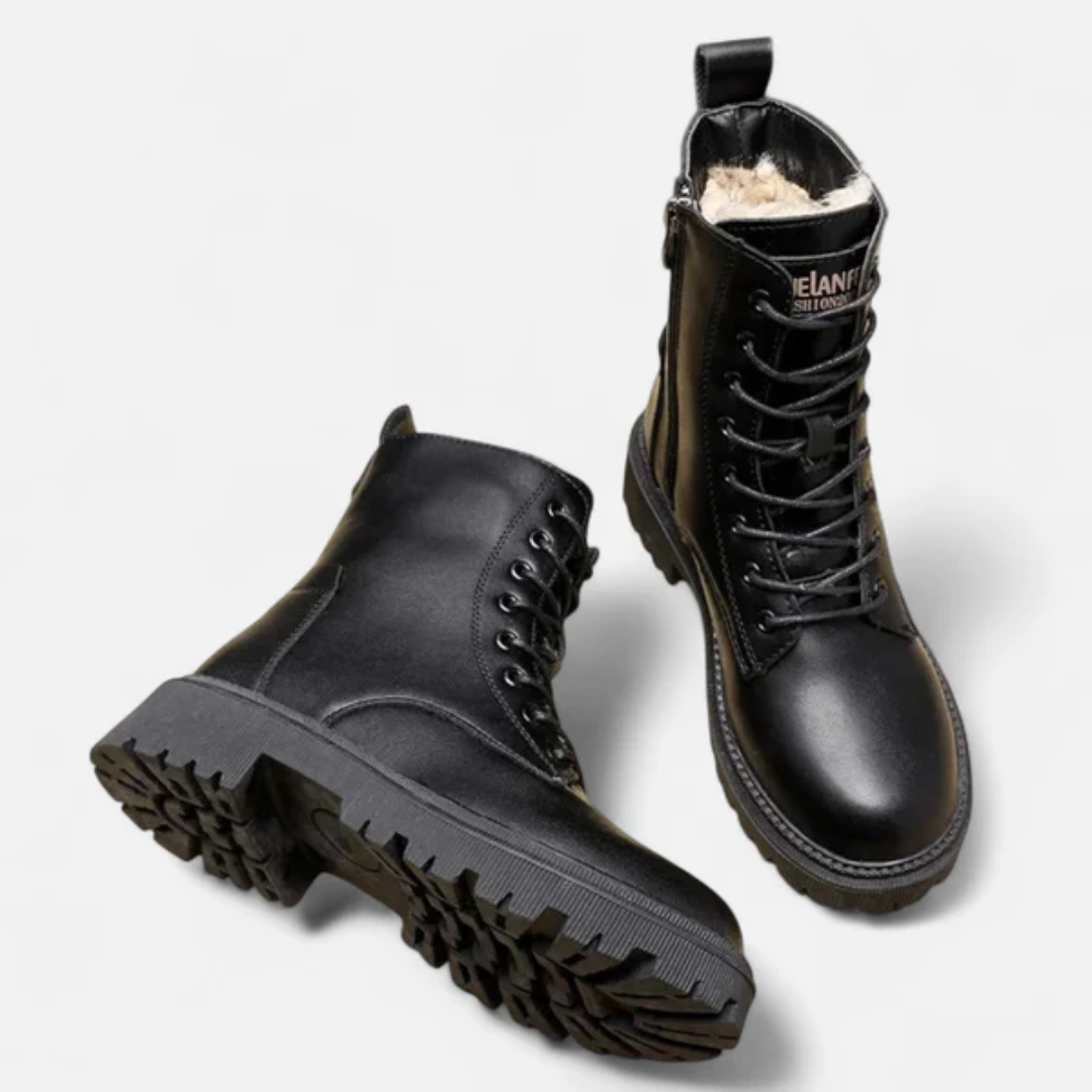 Leather Winter Boots