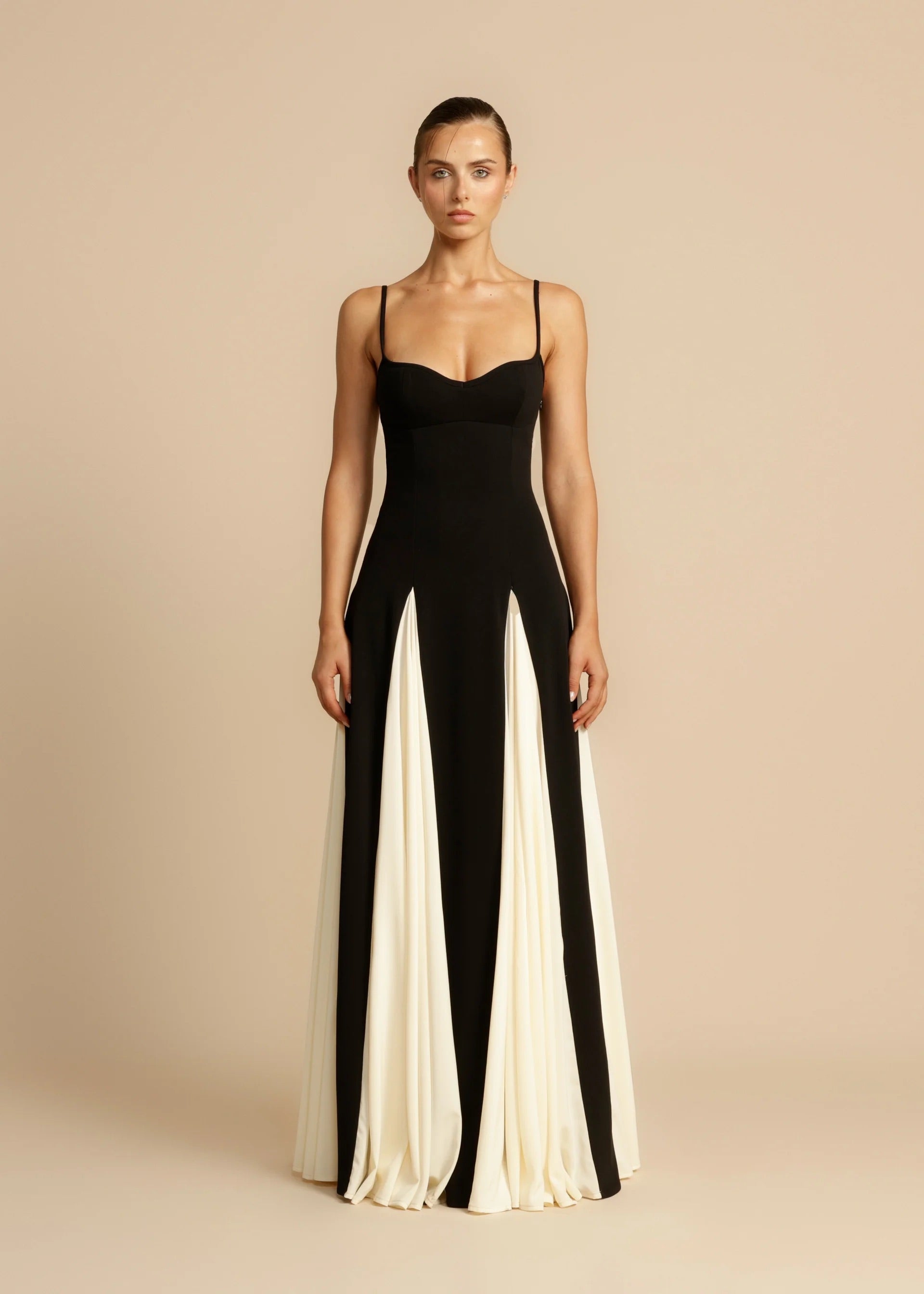 YAYA | Black Tie Maxi Dress