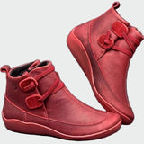 Premium Orthopedic Leather Ankle Boots