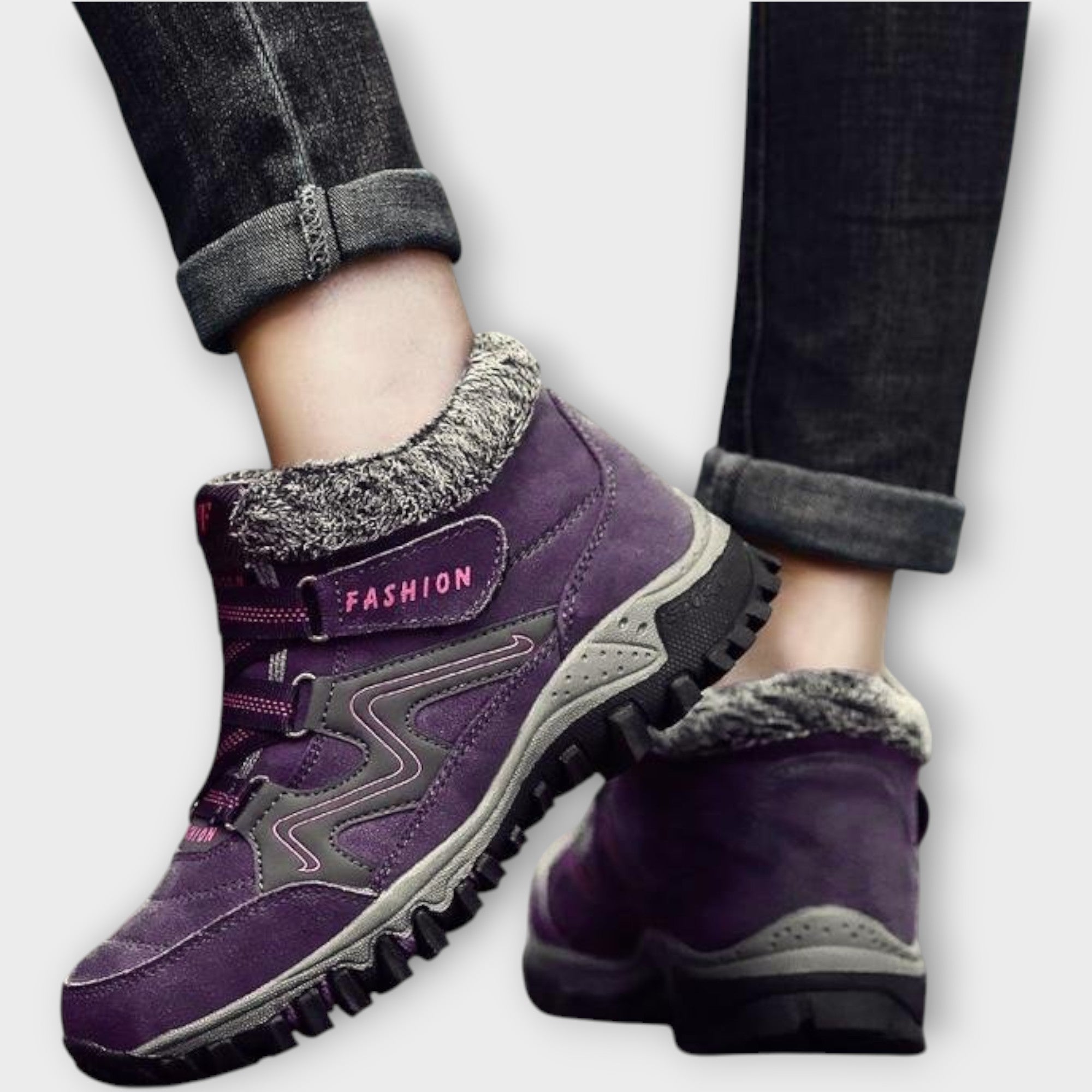 ArcticStep Faux-Fur Lined Winter Sneakers