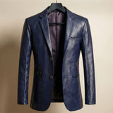 Riccardo — Leather Blazer