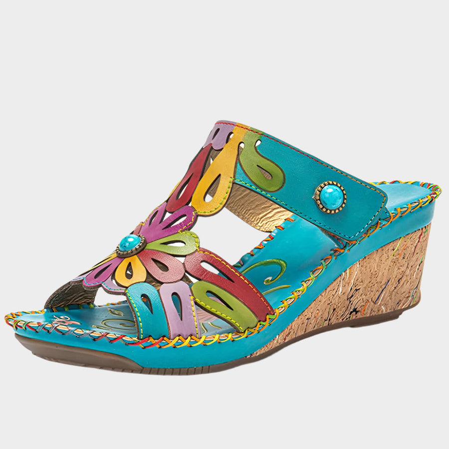 Heeled Sandals with Brazilian Flair and Comfort