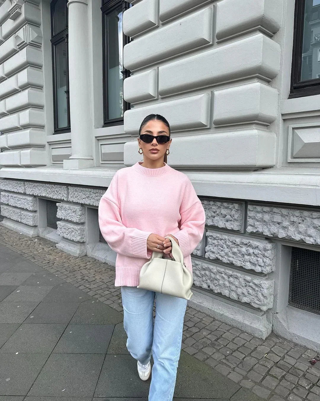 YAYA | Pink Cozy Sweater