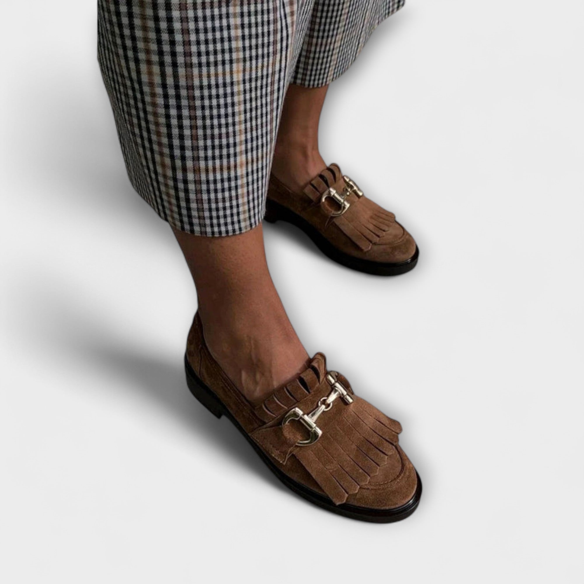 Fluor – Brown Loafers with Round Toe