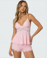 Midnight Kiss Lace Set