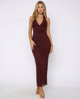 ARIA | Lace Me Maxi Dress