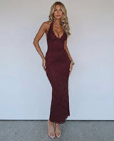 ARIA | Lace Me Maxi Dress