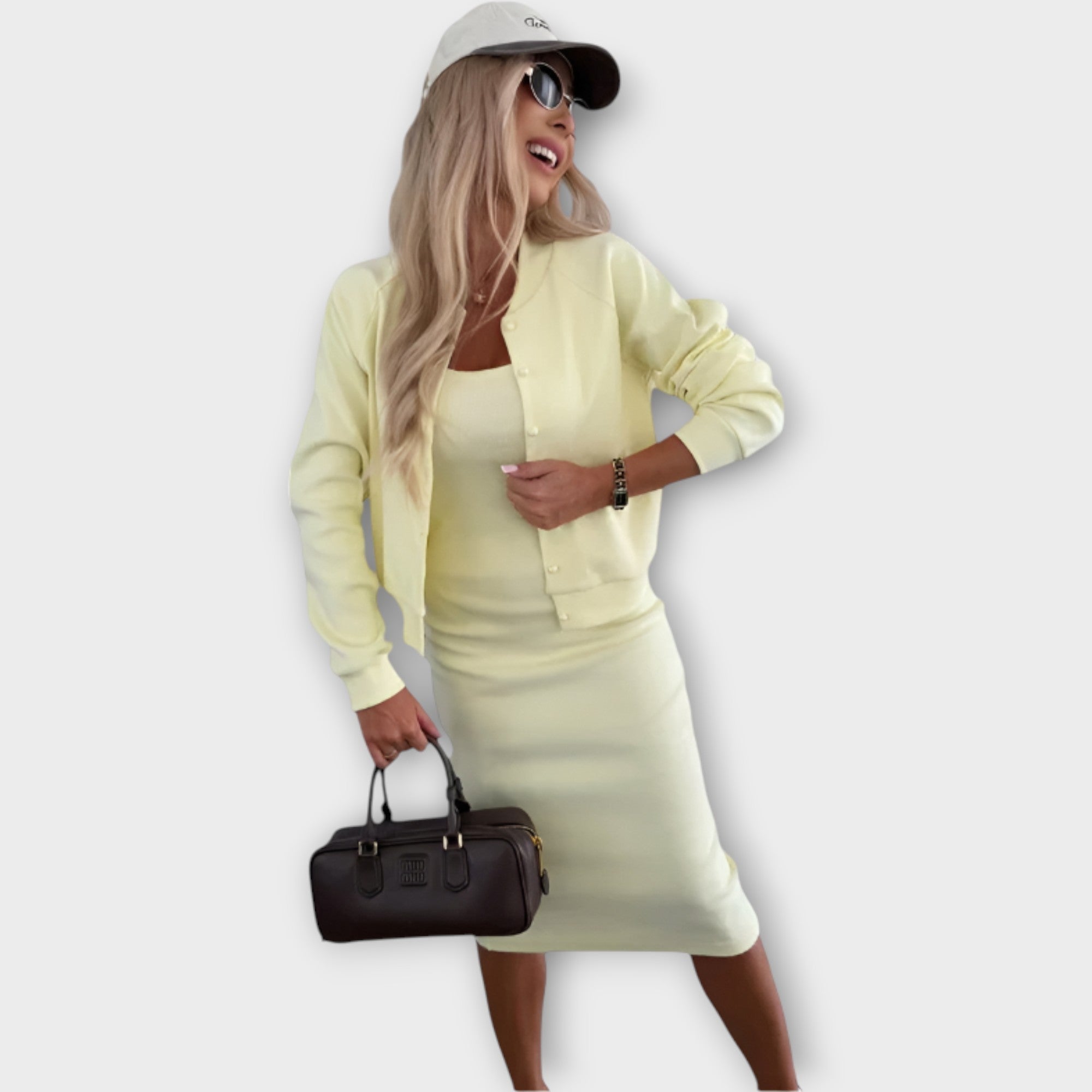 2-Piece Set with Dress & Blazer