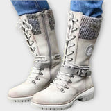 Insulated Winter Lace-Up Boots