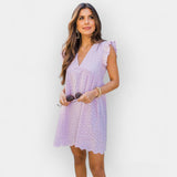 Summer Dress with Hidden Shorts and Pockets